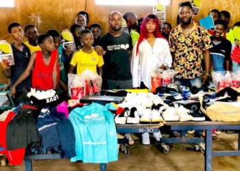 Table Tennis Star Derek Abrefa Donates Equipment To Sports Foundations In Ghana
