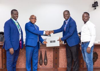 The African Institute for Professional Excellence donates laptops to KNUST College of Health Sciences