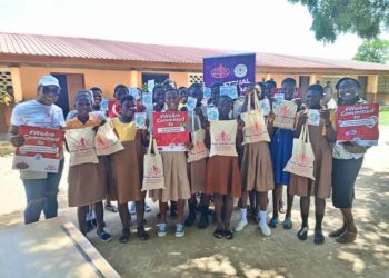 Total Woman Network donates sanitary pads to Ada West schools