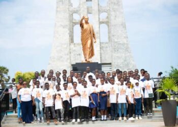 54 Brilliant Students On Free Excursion Trip …Courtesy Sefwi Wiawso Traditional Council