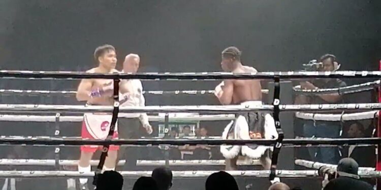 alfred lamptey defeats pumicpic in round one in dubai