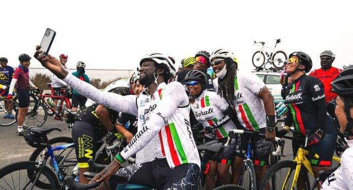 bahati foundation presents ride to new horizons african cycling initiative