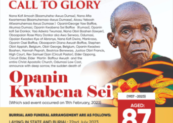 Chairman Abronye Gears Up to Mourn Father in Emotional Weekend Farewell