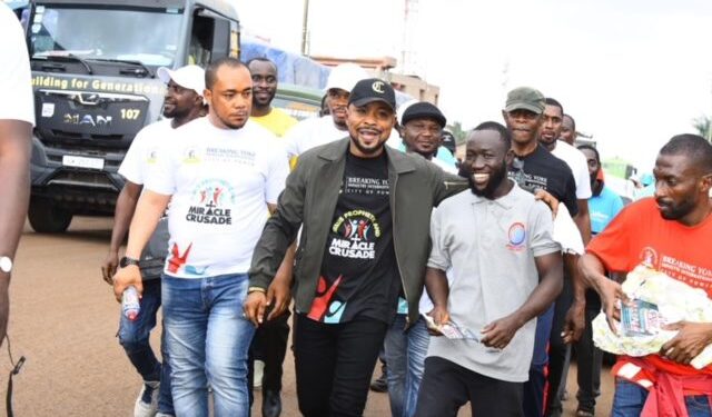 divine power and miracles unfold as breaking yoke church arrives in ashaiman