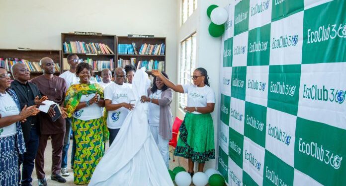 ecoclub 360 launched at ghanata senior high school dodowa