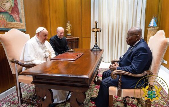 ghana deepen ties with vatican as president visits pope