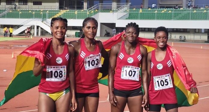 ghana wins 24 medals at confederation of african athletics