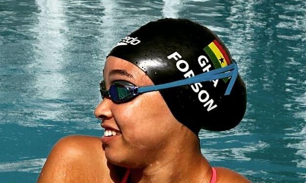 ghanaian open water swimmer zaira forson leaves 2023 african beach games village with joy and jellyfish experience