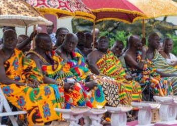 Ghanaians in Southwark London to celebrate Akwasidae festival