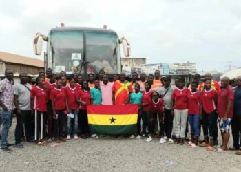 Ghana’s U-20 Volleyball Team departs for Niger to compete in African Qualifying Tournament