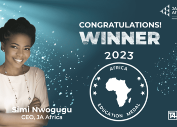 JA Africa’s CEO wins Prestigious Africa Education Medal 2023