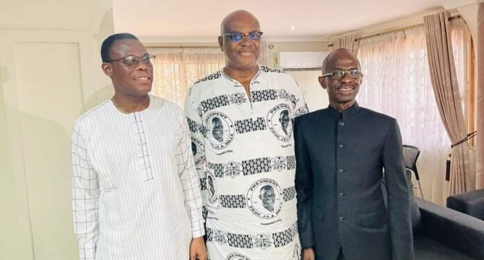 ndc leadership pays courtesy call on kojo bonsu