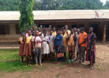 NPP Deputy Women’s Organiser donates education items to alma mater 