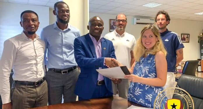 NSA and French Embassy Sign Research Grant from France 1 nsa and french embassy sign research grant from france