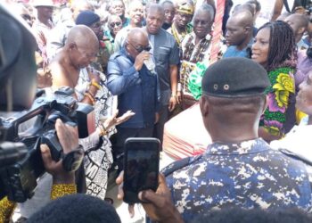 President commissions water supply system for Adaklu