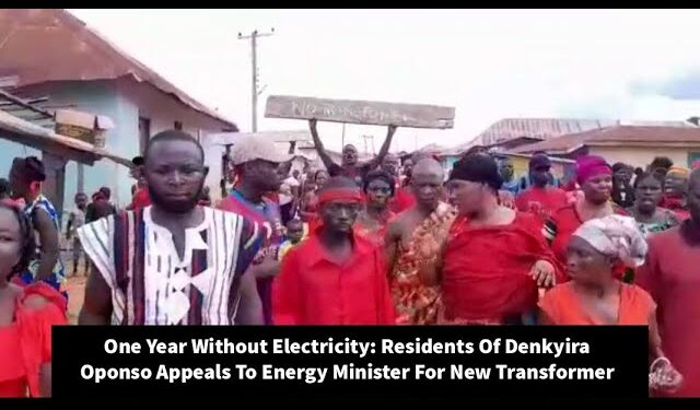 residents of denkyira opponso appeal to ecg for new transformer