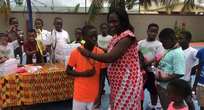 sarkodie wins g o junior tennis open championship
