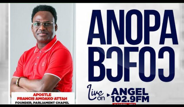 the law of bitterness has been released apostle francis amoako attah