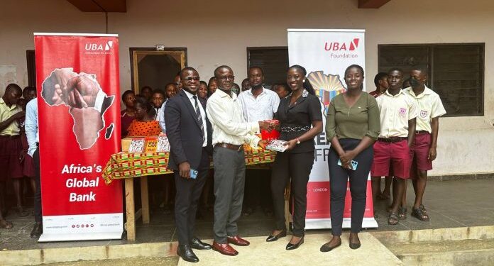 uba ghana sustains efforts to foster literacy among students