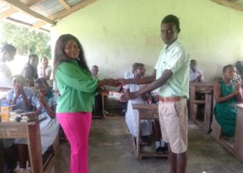 UG student supports final year students of Fodome