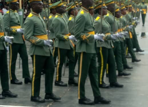 Veep commissions 375 officer cadets into GIS 1 veep commissions 375 officer cadets into gis