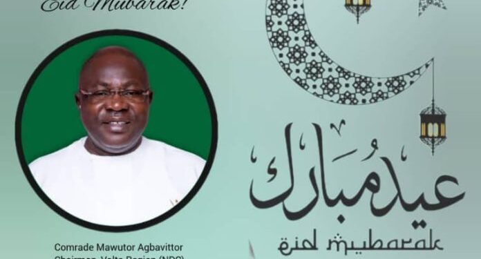 volta ndc chairman sends warm wishes to muslims on eid al adha