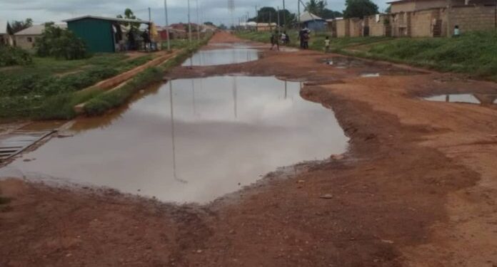 works on dambai town roads delayed