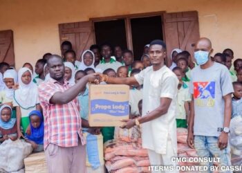 Alifa Adams Humanitarian Works in Bawku