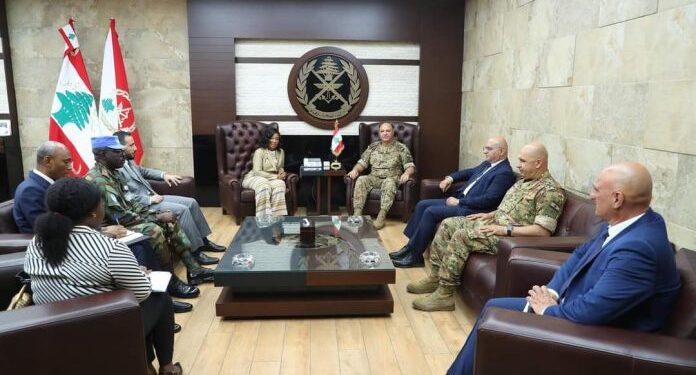 ayorkor botchwey visits ghanaian battalion at unifil lebanon