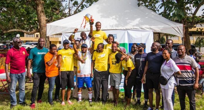 Cal Bank wins Volta Fair Corporate Fun Games 1 cal bank wins volta fair corporate fun games