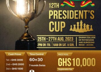 Ghana Chess Association 12th President Cup to start