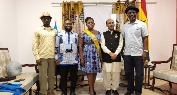 IHRC World Chair host Student leaders on World Youth Day in Ghana 1 ihrc world chair host student leaders on world youth day in ghana