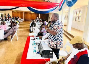 Nana B Unveils Strategic Insights and Party Structure at Bono Regional Event