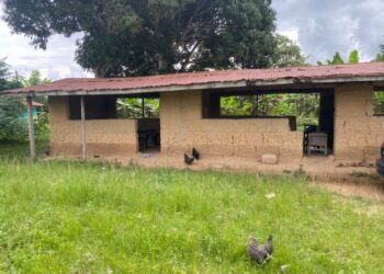 Nkyensim M/A primary school classroom block turns death trap