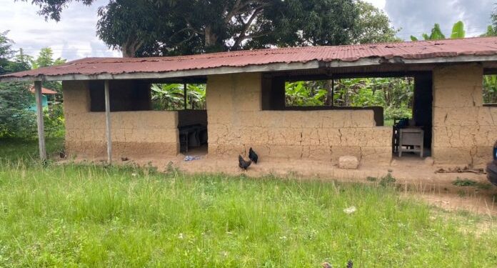 nkyensim m a primary school classroom block turns death trap