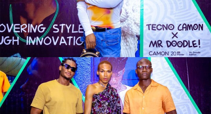 tecno camon 20 doodle headlines ghana menswear week 2023