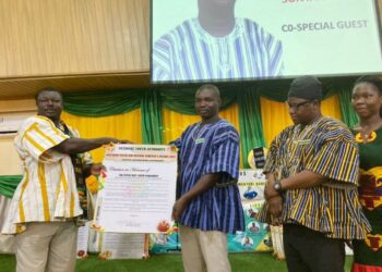 Upper West Regional Youth Parliament honoured at prestigious achiever’s awards