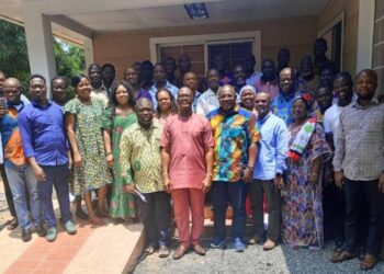 Volta NDC regional executives pay working visit to Anlo constituency