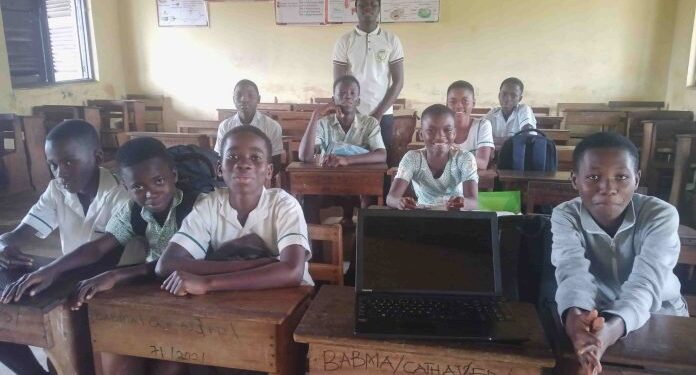 western north development association supports bibiani catholic a jhs