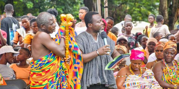 28 years of impact world vision ghana urges residents of nkwanta south municipality to protect gains