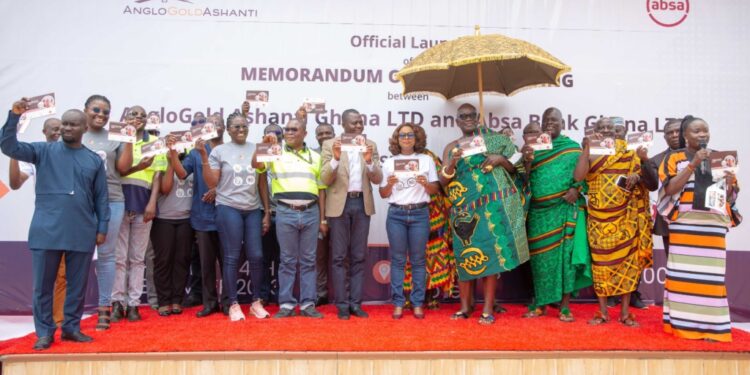 absa bank partners with anglogold ashanti to grow smes and transform the economy of obuasi