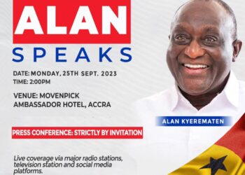 Alan to speak on Monday on political future after quitting NPP flagbearer race