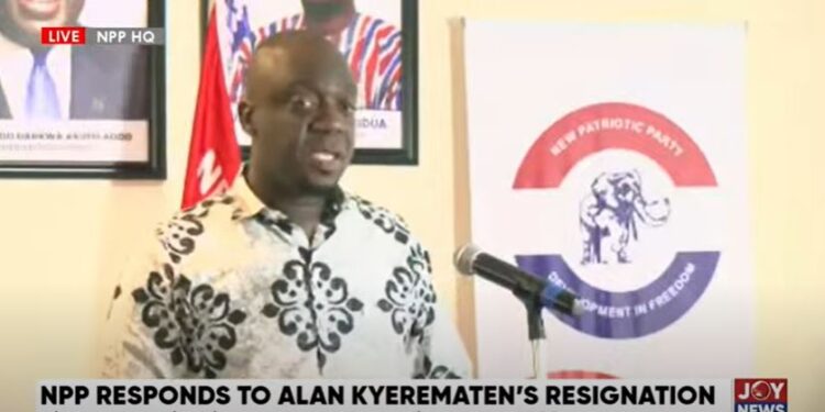 alans resignation was premeditated and irrevocable npp