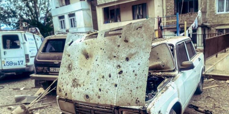 azerbaijan launches operation against nagorno karabakh and demands surrender