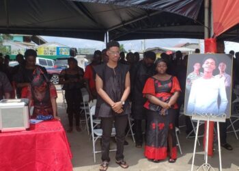 Burial service observed at Tema for James Lutterodt