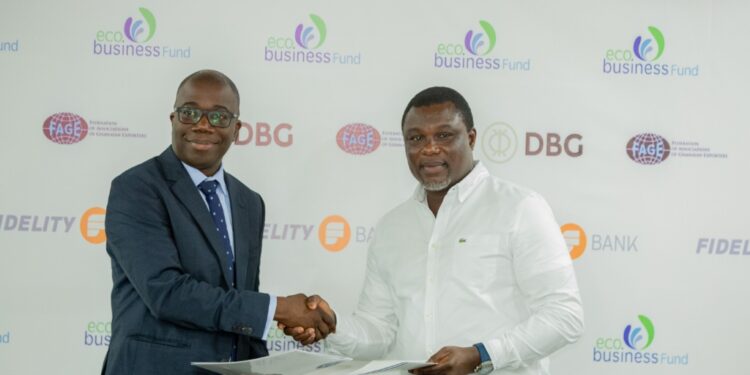 Fidelity partners DBG, FAGE, Eco.business DF to boost export trade in Ghana 1 fidelity partners dbg fage eco business df to boost export trade in ghana