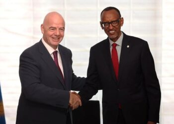 FIFA boss Infantino discusses football growth in Rwanda with President Paul Kagame