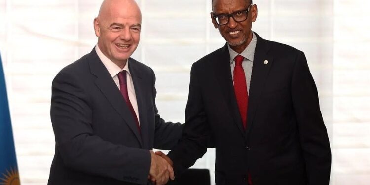 FIFA boss Infantino discusses football growth in Rwanda with President Paul Kagame 1 fifa boss infantino discusses football growth in rwanda with president paul kagame