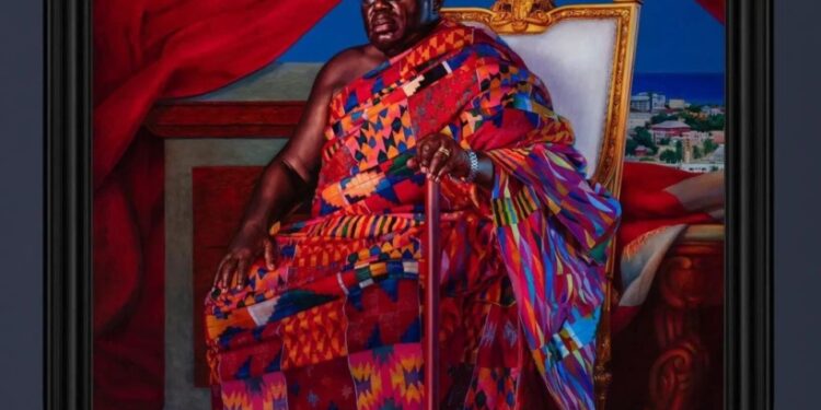 First African-American artist showcases portrait of Akufo-Addo, other African presidents 1 first african american artist showcases portrait of akufo addo other african presidents