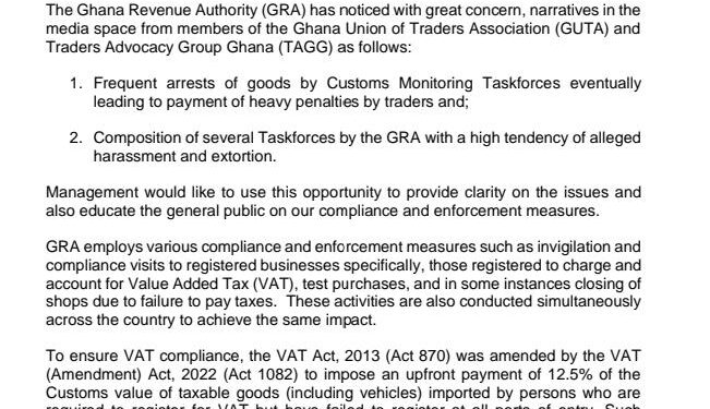 gra clears air over allegation of harassment recovers over c2a2104000 from upfront payments